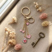 Porte-clés en alliage rose romantique 'Marry Me' en forme de cœur, breloque bouteille à vœux, cadeau de mariage, cadeau de demande en mariage, accessoire de sac à bijoux