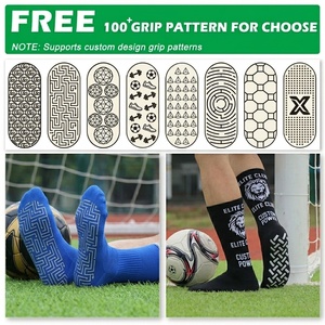 Unisex Breathable Performance Team Sport Crew <b>Socks</b> Low MOQ Custom Soccer Anti-Slip <b>Socks</b> - Product Image 2