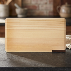 Planche à découper rectangulaire en bois antidérapante, emballage individuel - Product Image 4