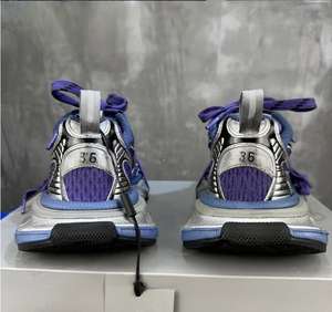 Sneakers décontractées de luxe 3XL pour hommes et femmes, chaussures de course originales de haute qualité avec logo, style décontracté pour la marche - Product Image 6