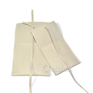 Shero Custom Logo Luxury Jewellery Packaging Bag Suede Pouch Jewelry Microfiber Envelope Pouch Bag With Rope - Product Image 2