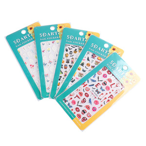 5D Relief Halloween <span class=keywords><strong>ongles</strong></span> autocollants fantôme grandes lèvres citrouille doigt maquillage <span class=keywords><strong>sorcière</strong></span> <span class=keywords><strong>ongles</strong></span> enveloppes auto-adhésif halloween <span class=keywords><strong>ongles</strong></span> décalcomanies - Product Image 5