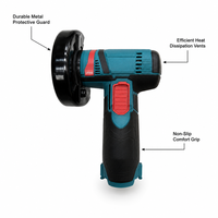 Mini-meuleuse d'angle sans fil, sans balais, rechargeable au lithium-ion, portable, pour la découpe, le polissage et l'élimination de la rouille