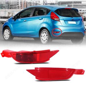 Réflecteur de pare-chocs arrière Pareau pour Ford Fiesta 2009-2014 C-Max 2010-2015, forme meniscus, LED 5050 - Product Image 3