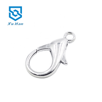 Accessoires de quincaillerie en gros, fermoir mousqueton en alliage de zinc, pour porte-clés et bijoux DIY, modèle Xu Han 001