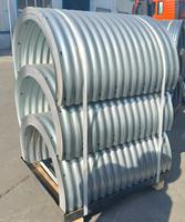 Tubería de Acero Corrugado Galvanizado Sin Aleación, Certificada por ASTM, de Tamaño Personalizado, para Proyectos de Alcantarillas Viales, Marca XLT
