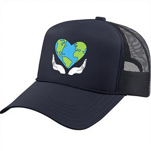 Cappello da camionista per la pace mondiale, gentilezza, fine all'<span class=keywords><strong>odio</strong></span>, Giornata internazionale della pace, con retro in rete regolabile - Product Image 1