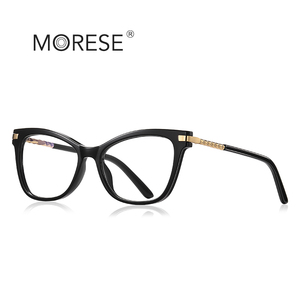 MORESE-Montures de lunettes bleues anti-lumière 2108, nouveau design, TR90, imprimé animal, <span class=keywords><strong>papillon</strong></span>, vêtements quotidiens, verres correcteurs - Product Image 6