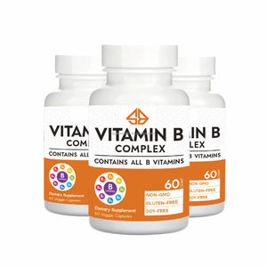 Suplemento de Vitaminas B OEM, Salud de la Piel y las Uñas, Apoyo al Sistema Inmunitario y Nervioso, 60 Cápsulas para Adultos y Niños - Product Image 2