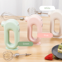 Batteur Mélangeur Électrique Portatif pour Œufs et Pâtes à Pain/Farine de Cuisine