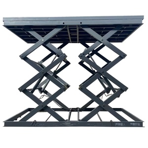 <span class=keywords><strong>Rampe</strong></span> de chargement et de déchargement inclinée à ciseaux pour bétail, moutons et porcs, compatible avec les chariots élévateurs - Product Image 1