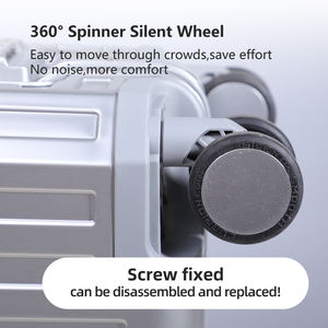 <span class=keywords><strong>Maleta</strong></span> de mano que vende todas las bolsas de equipaje de mano de aleación de aluminio y magnesio y equipaje de <span class=keywords><strong>cabina</strong></span> de aluminio con carrito de fábrica al por mayor - Product Image 4