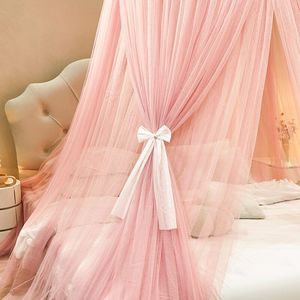 Mosquitero de Doble Capa Estilo Princesa, Famoso en <span class=keywords><strong>Internet</strong></span>, con Tres Puertas, Apto para Uso Doméstico, de Pie, Malla Densa, para Cama de 1.5 Metros - Product Image 2