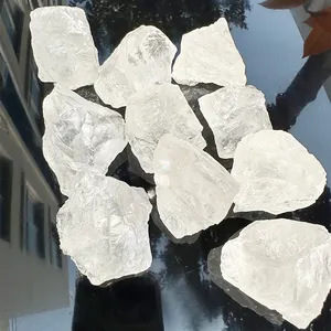 Pabrik batu baku alami kualitas tinggi kristal kuarsa mawar bening batu alam amethyst grosir kristal mentah