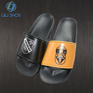 Мужские шлепанцы L&J: модные сандалии-слайды, OEM-производство, доступен индивидуальный заказ с логотипом, шлепанцы-слайды с печатным логотипом для мужчин - Product Image 5