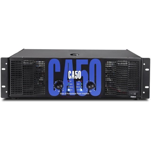 BMG Low Noise Compact CA50 1900w AUX High Power Dj Audio Bass Amplifier for Concerts