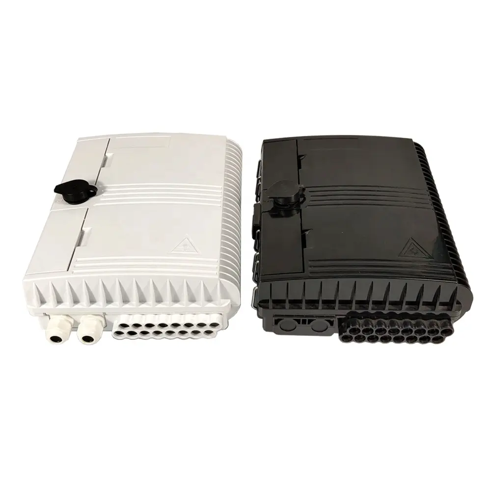 Caja CTO de 16 núcleos para exteriores, divisor PLC FTTH, caja de distribución de Cable de gota de fibra óptica/Nap FTTH, 1x16
