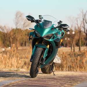 Nueva Motocicleta Eléctrica para Adultos de 5000W con Motor sin Escobillas, Pequeña de Dos Ruedas, con Batería de Litio de 100A y 72V - Product Image 3