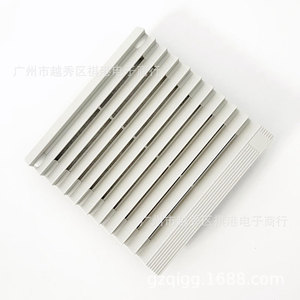 Ensemble de filtre de ventilation ZL-803, couvercle de ventilateur de 12CM avec anneau d'étanchéité pour ventilateur de refroidissement à flux axial, matériau ABS, filet anti-poussière - Product Image 3