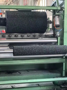 Phòng tập thể dục trong nhà tập thể dục sàn Mat 5mm dày EPDM + SBR cao su CuộN sàn mat - Product Image 5