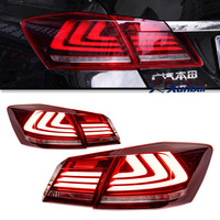 Conjunto de Luces Traseras LED Completas para Honda Accord CR de 9ª Generación 2013-2017, Secuenciales, con Luz de Freno, Canbus, Plug and Play, Repuestos para Auto
