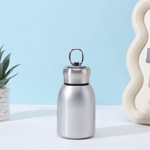 Nouvelle tasse thermos sous vide en acier inoxydable 304, design élégant, petite tasse de poche, couvercle entièrement en acier, avec anneau de levage portable - Product Image 4