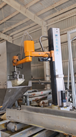 Machine de déballage de sacs de poudre antidéflagrante pour matières premières chimiques |   Bras robotique antidéflagrant | 100-130 sacs/h, 20-100 kg/sac