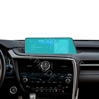 LEXUS pelindung layar navigasi mobil, pelindung layar layar navigasi mobil Anti gores silau untuk LEXUS RX 2023
