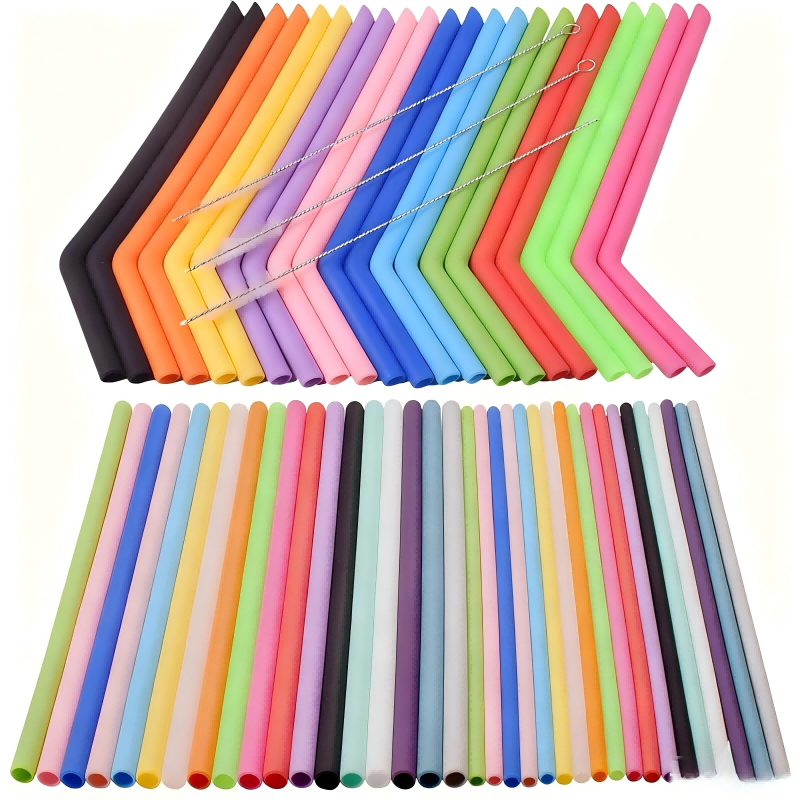Pink Straight Straw 11mm