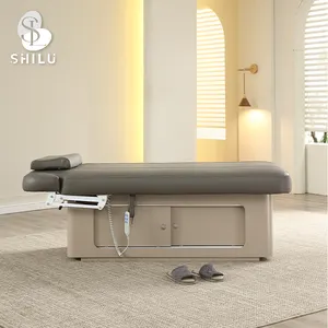 문신 침대 화장품 4 모터 난방 미용 침대 의자 스파 살롱 DMC4 전기 마사지 테이블