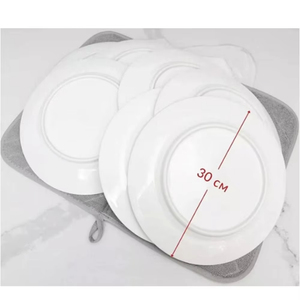 Tapis de séchage pliable en nylon de style nordique pour la vaisselle, réutilisable, pour égouttoir de cuisine, non imperméable - Product Image 2