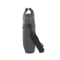 Sac à main pour ordinateur portable en tissu Oxford imperméable avec logo personnalisé, sac messager pour hommes, fabrication directe