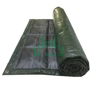 Sound Barrier Fabric Site Security Fencing Rubber Noise Barrier for Construction Site Road Saw