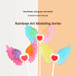 Lecca-lecca Cristallizzato con Ali d'Angelo, Caramelle Creative Artigianali di Alto Valore, 0 Zuccheri 0 Grassi, 40g Semi-Morbide - Product Image 2