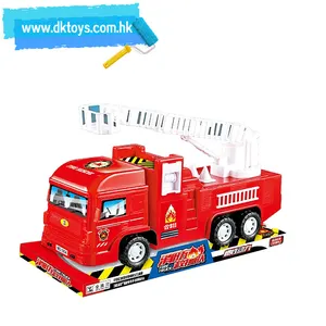 子供のためのミニ慣性消防救助車両摩擦車トラックおもちゃ