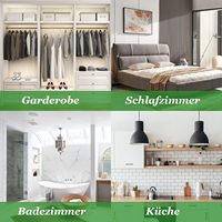 Packs déshydratants réutilisables pour le stockage, grands paquets de gel de silice avec perles indicatrices, déshumidificateur et absorbeur d'humidité pour voiture