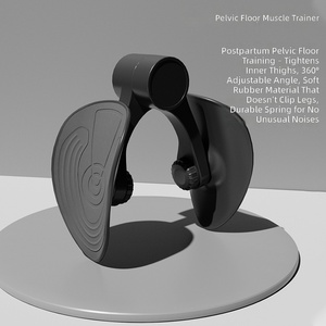 Entraîneur du <span class=keywords><strong>plancher</strong></span> <span class=keywords><strong>pelvien</strong></span> et des cuisses - Exerciceur de hanche portable antidérapant pour le yoga et la récupération post-partum - Product Image 3