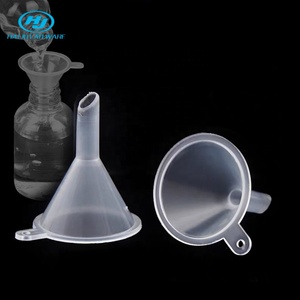 HAIJU LAB Clear PP Cosmetics Tool Plastic Funnel Small/Mini Perfume Funnel Colored Plastic Funnel