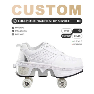 Patins à roulettes 2-en-1 <span class=keywords><strong>pour</strong></span> enfants, respirants, à lacets, durables, réglables, <span class=keywords><strong>pour</strong></span> l'entraînement - Product Image 1