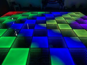Pista de Baile LED con <span class=keywords><strong>Espejos</strong></span> 3D y Estrellas para <span class=keywords><strong>Discoteca</strong></span>, Escenario para DJ, Eventos - Product Image 4