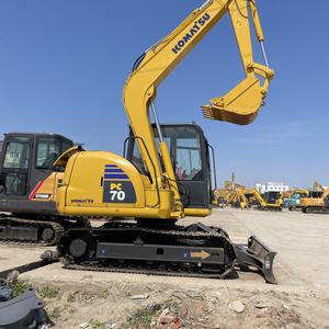 Excavadora usada Komatsu de 7 toneladas PC70 PC78US de alta calidad con motor en buen estado y motor disponible de segunda mano a bajo precio - Product Image 4