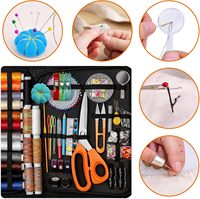 Kit de couture pour débutants adultes Maxfanay - Ciseaux de tailleur portables robustes, coupe-fils/laines en polyester |