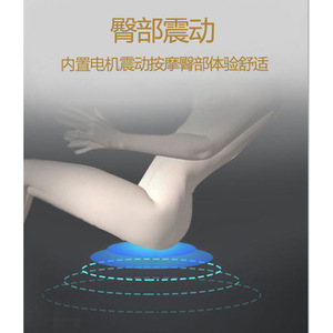 Massage Chair Automatic Multi Functional Kneading Neck Back Waist Hip Legs Massage Electric Sofa Brown Plug In Railless U - Product Image 2