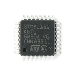 HXC STM8L151 IC MCU d'origine 8 bits 32 Ko FLASH 32LQFP STM8L STM8L151K6T6 - Product Image 1