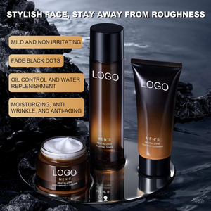 Produits de beauté pour la <span class=keywords><strong>peau</strong></span> Produits de <span class=keywords><strong>soin</strong></span> du visage pour hommes Boîte faciale anti-âge qui répond à tous les besoins quotidiens des hommes en matière de soins du visage - Product Image 2