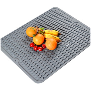 Tapis de protection en silicone antiadhésif pour outils de cuisson, séchage de vaisselle et pâtisserie, à prix réduits - Product Image 1