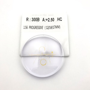 Premium 1.56 Lentilles progressives de blocage de la lumière bleue à vision unique pour la correction de la myopie et de la <span class=keywords><strong>presbytie</strong></span> - Product Image 2