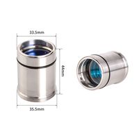 ZNK OEM D30 F150 Ensemble de lentilles de focalisation laser à fibre Tube de support pour tête de découpe laser WSX NC30