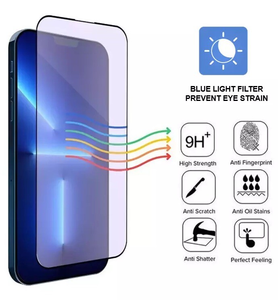 <span class=keywords><strong>Protection</strong></span> d'écran mate anti-lumière bleue pour <span class=keywords><strong>iPhone</strong></span> 12 13 14 Pro Max 14 Plus - Product Image 4
