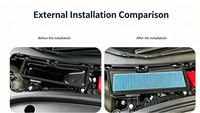 Ensemble de filtres d'admission d'air pour Tesla Model 3 2021-2026, 3 filtres à charbon actif